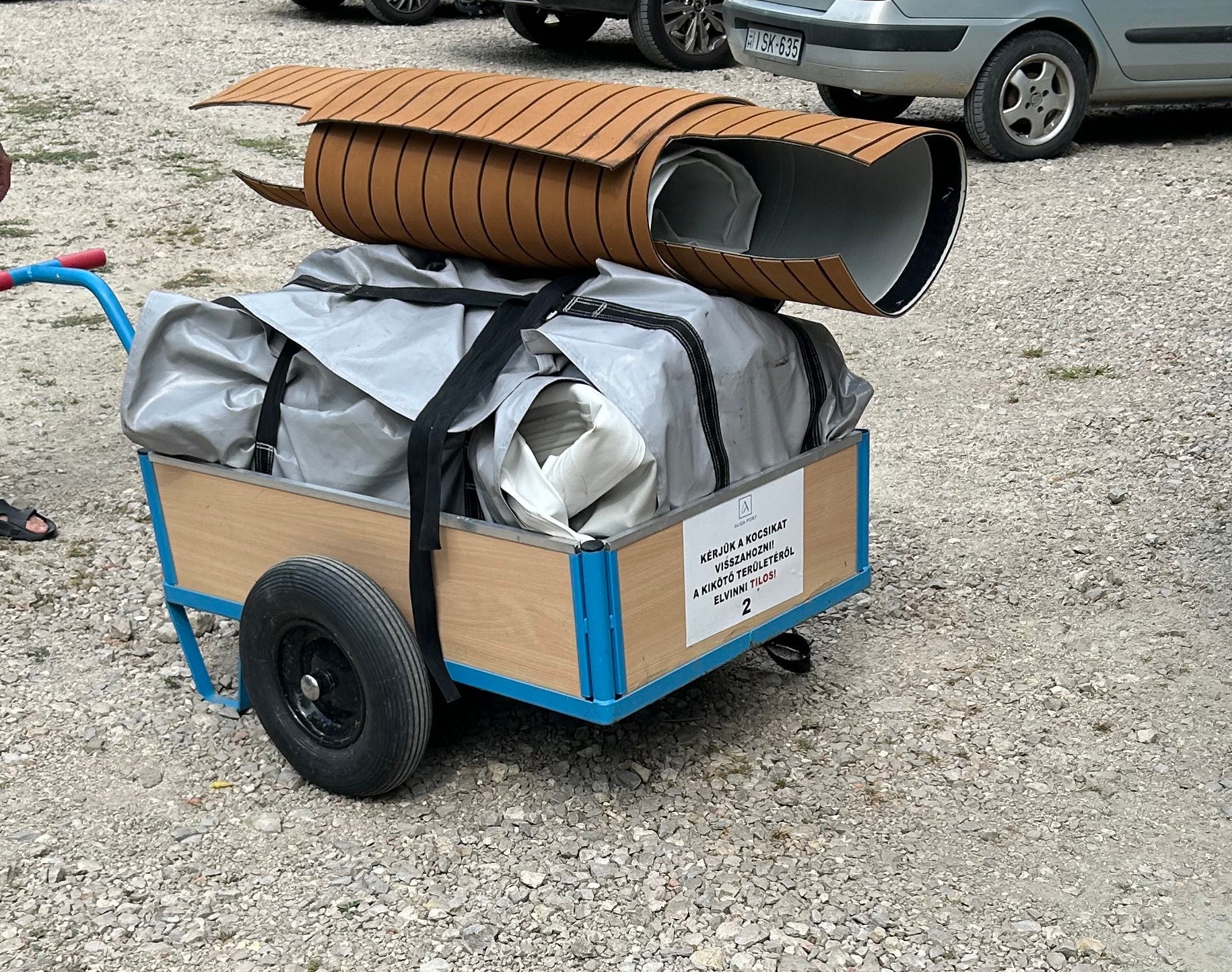 The Perfect Portable Boat for Caravaners and Grey Nomads | Portless Dinghy